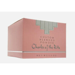 NEW Charles of the Ritz Custom Blended Powder with Brush Rose Beige Skin Tone